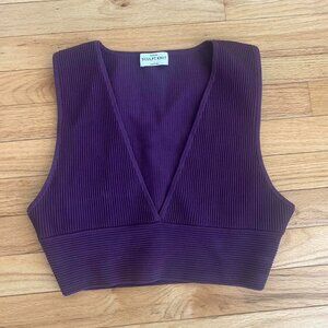 Aritzia sculpt knit tank